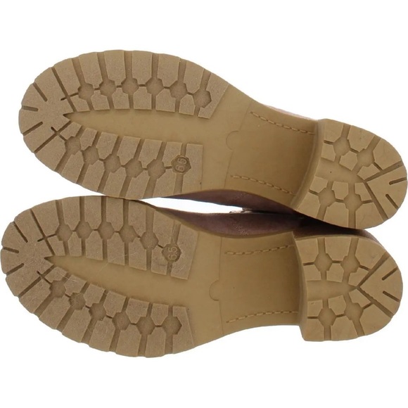 SALE!!! New Jane and the shoe taupe boots lug sole sz 6.5m - Picture 5 of 7